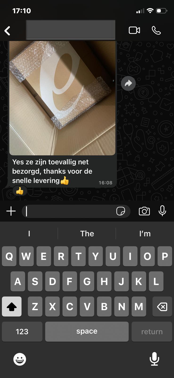 Anonymous - Hengelo delivery proof